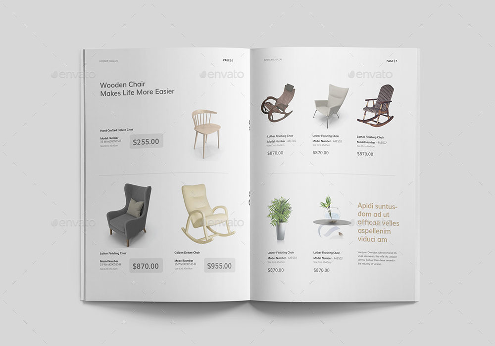 Product Catalog, Print Templates GraphicRiver